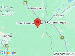 Map of Site Report: Madidi Jungle Ecolodge, Bolivia